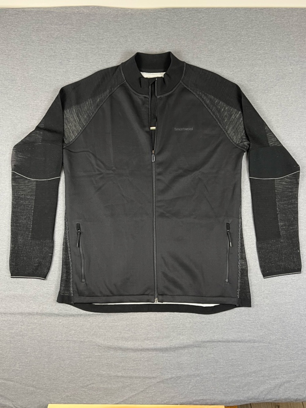 Smartwool Men's Black Lightweight Full-Zip Shirt Jacket